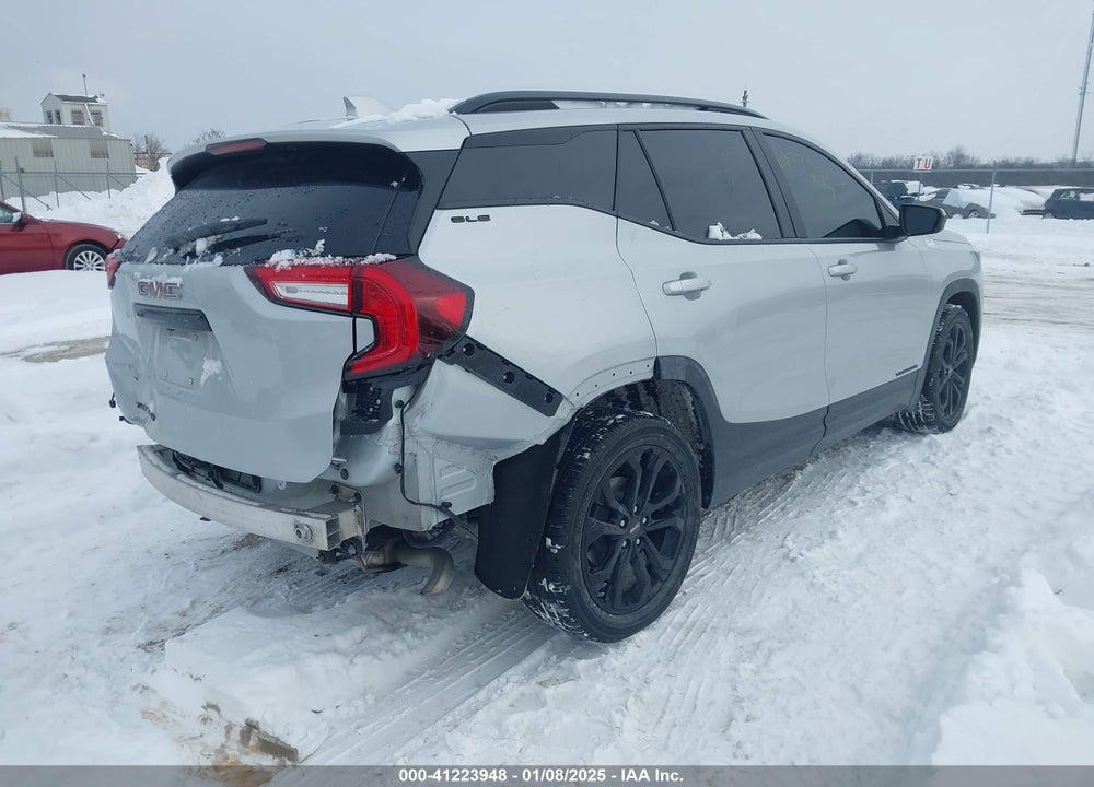 2022 GMC TERRAIN FWD SLE VIN: 3GKALMEV0NL256709