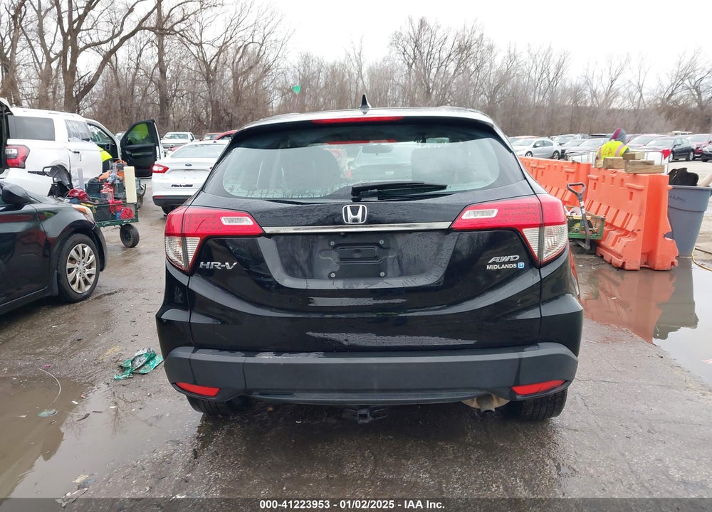 2019 HONDA HR-V LX VIN: 3CZRU6H39KG700220
