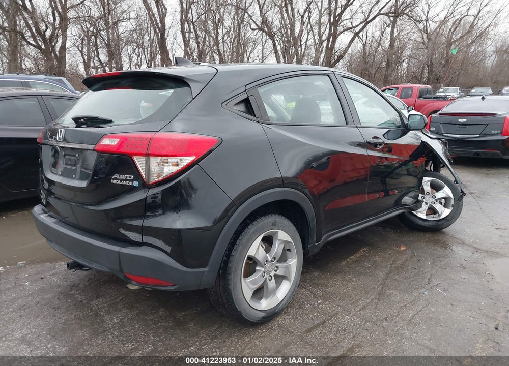 2019 HONDA HR-V LX VIN: 3CZRU6H39KG700220