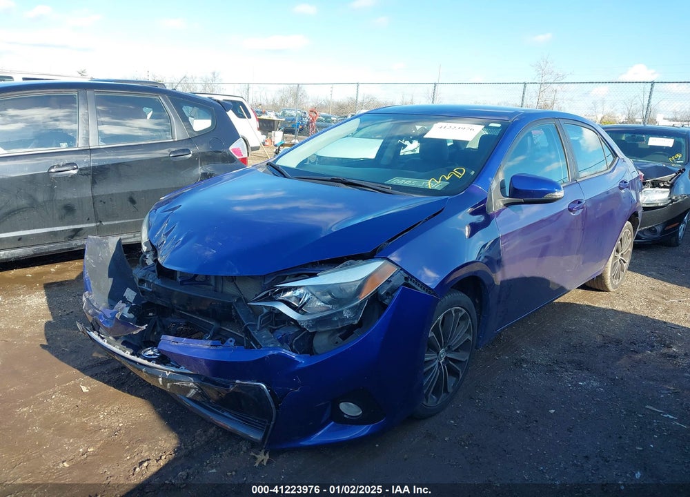 2014 TOYOTA COROLLA S PLUS VIN: 2T1BURHE2EC110031