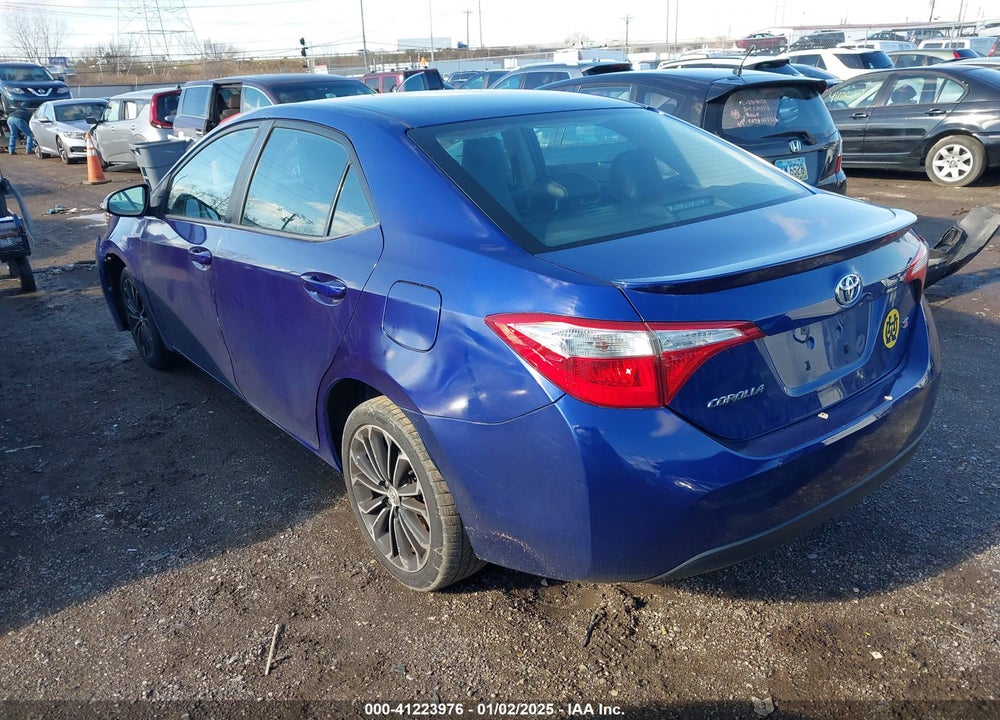 2014 TOYOTA COROLLA S PLUS VIN: 2T1BURHE2EC110031