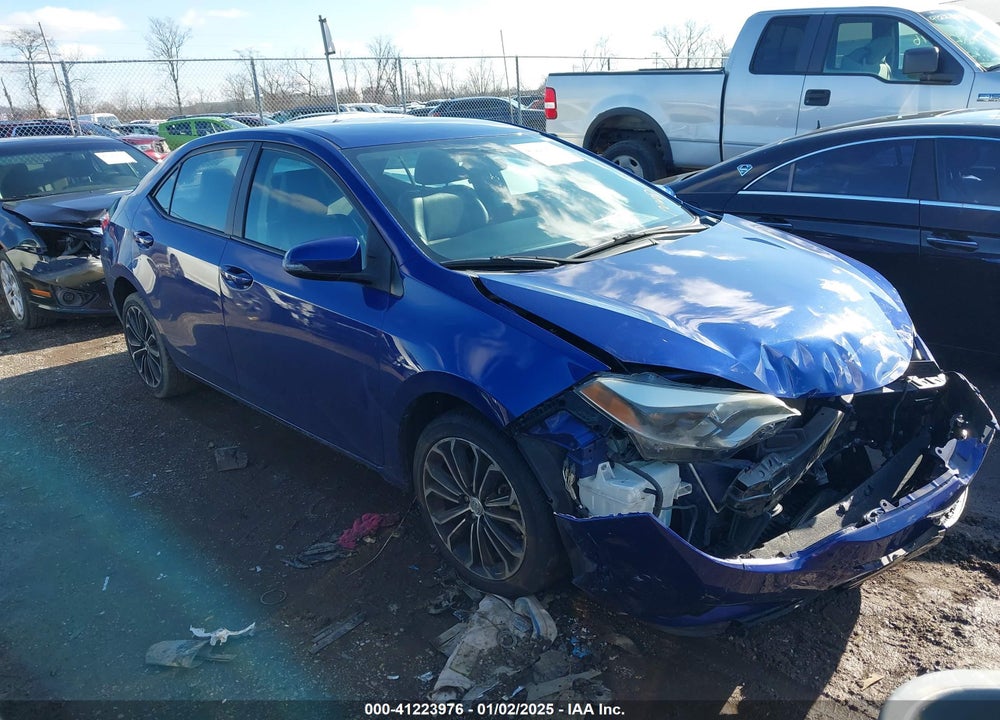 2014 TOYOTA COROLLA S PLUS VIN: 2T1BURHE2EC110031