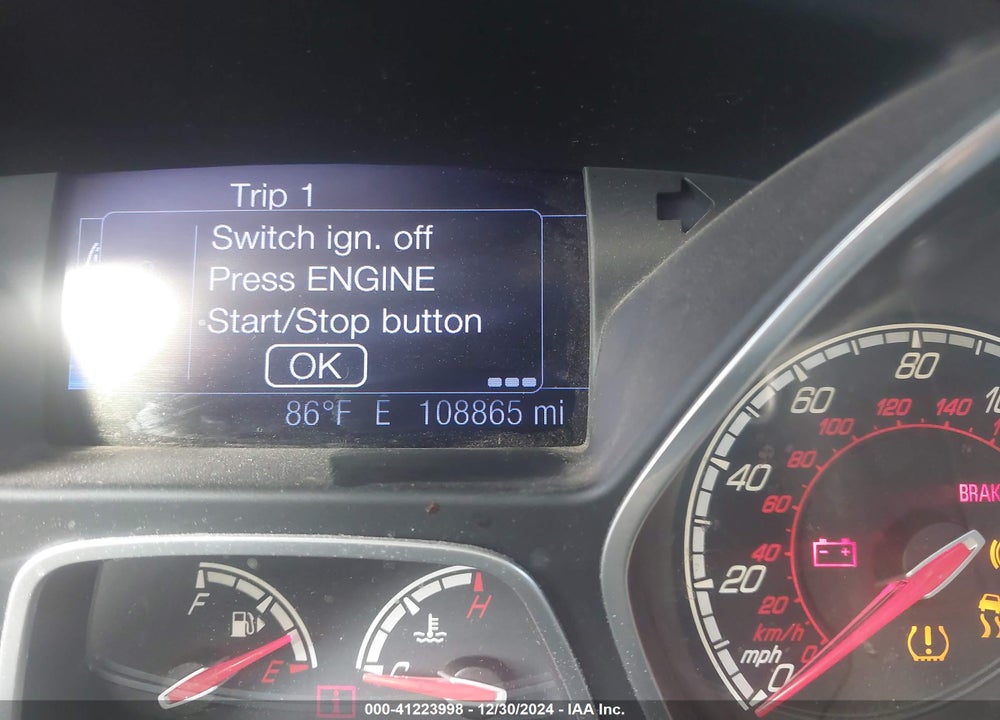 2013 FORD FOCUS ST VIN: 1FADP3L94DL127028