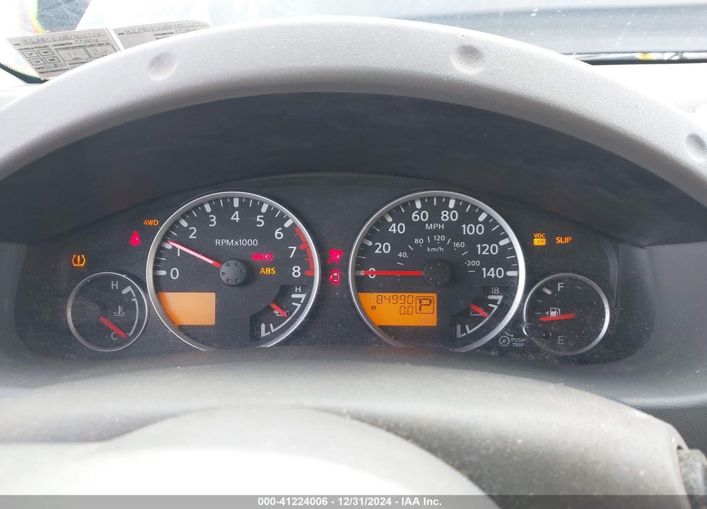 2011 NISSAN FRONTIER VIN: 1N6AD0EVXBC433207
