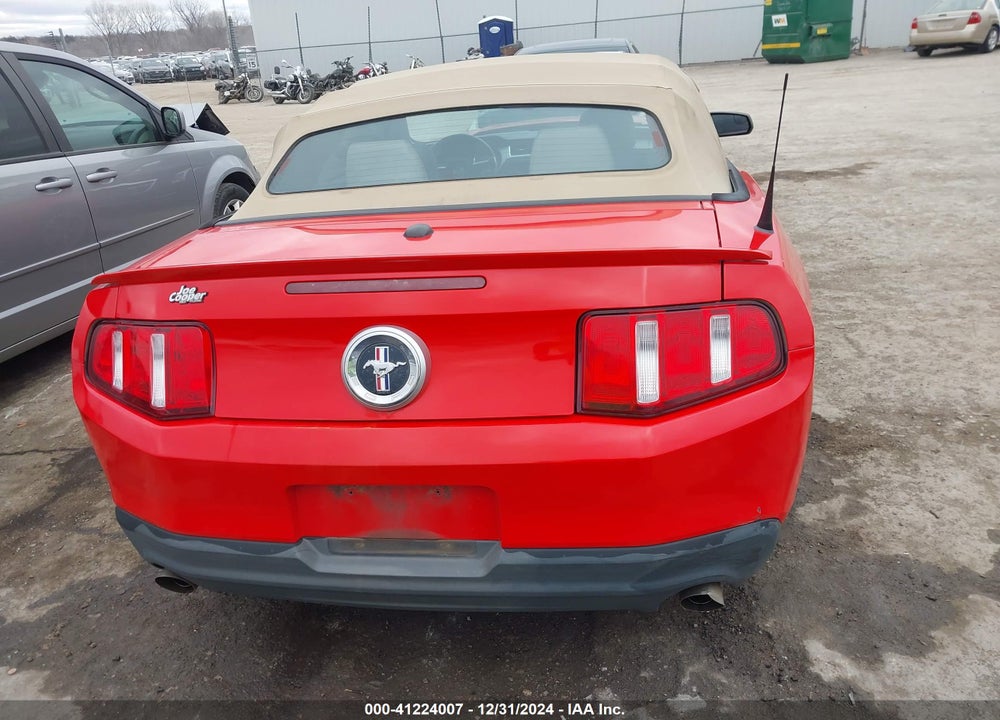2011 FORD MUSTANG VIN: 1ZVBP8EM8B5109145