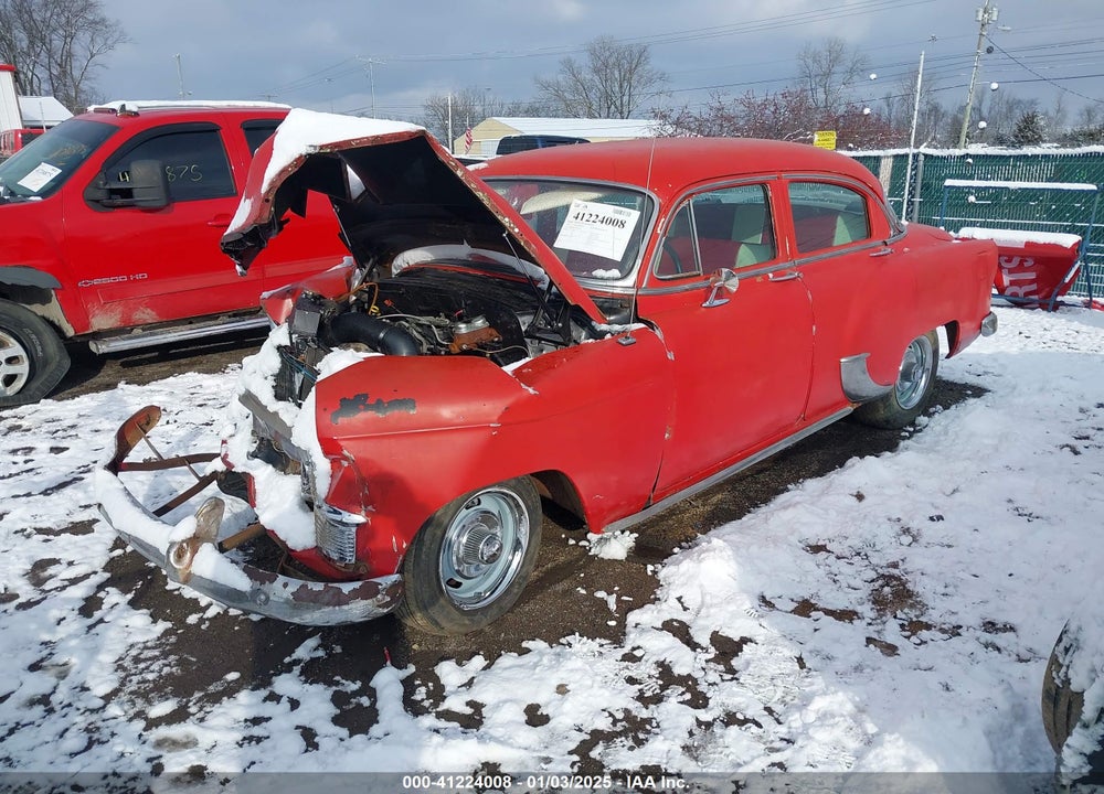 1953 CHEVROLET 4 DOOR SEDAN W/O LAB VIN: 0000000B53B096885
