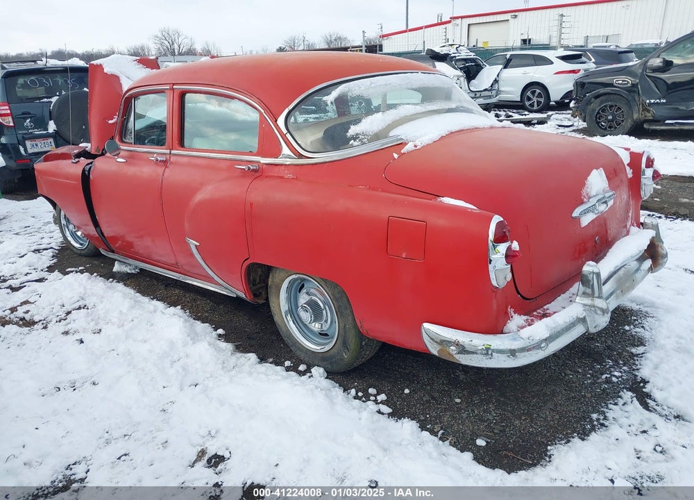 1953 CHEVROLET 4 DOOR SEDAN W/O LAB VIN: 0000000B53B096885