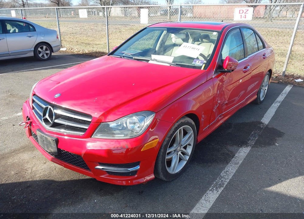 2014 MERCEDES-BENZ C VIN: WDDGF4HB5EA954308