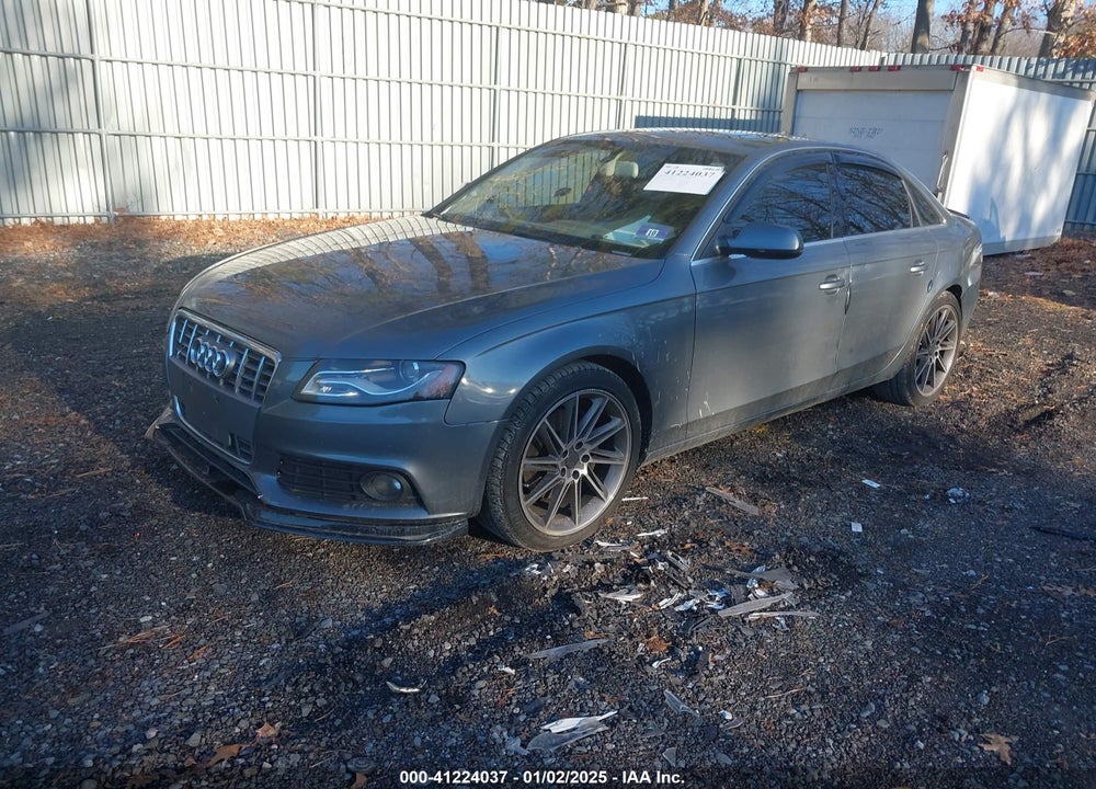 2012 AUDI A4 2.0T PREMIUM VIN: WAUBFAFL2CN015490