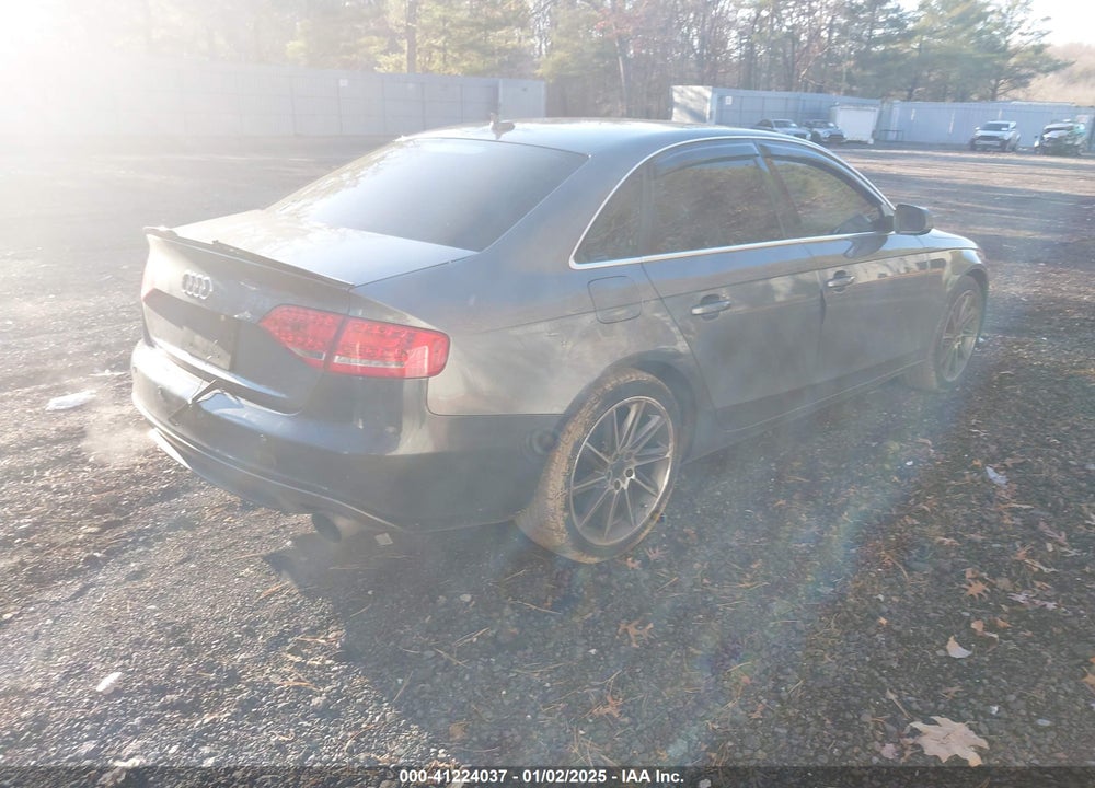 2012 AUDI A4 2.0T PREMIUM VIN: WAUBFAFL2CN015490