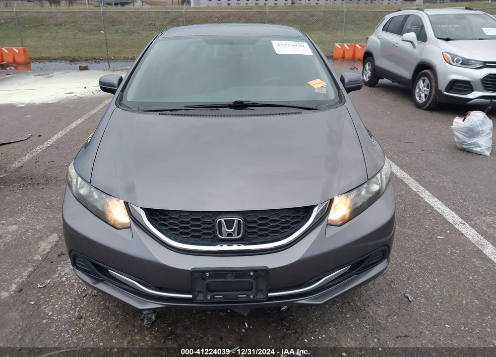 2014 HONDA CIVIC LX VIN: 19XFB2F53EE039263