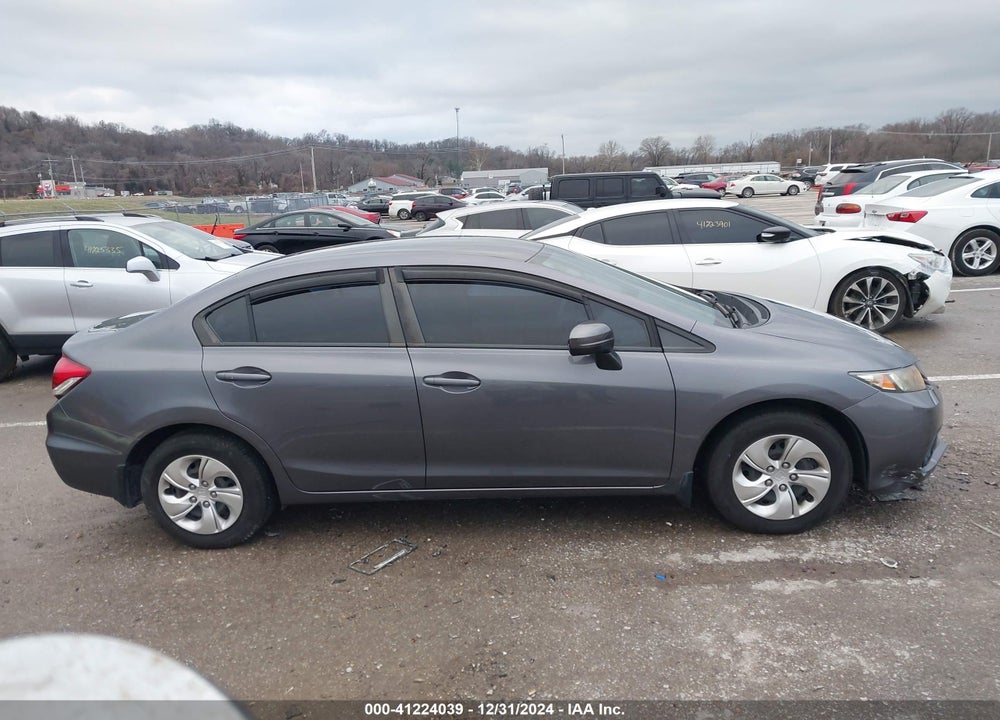 2014 HONDA CIVIC LX VIN: 19XFB2F53EE039263