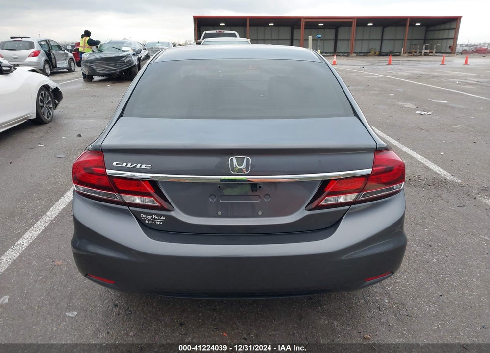 2014 HONDA CIVIC LX VIN: 19XFB2F53EE039263