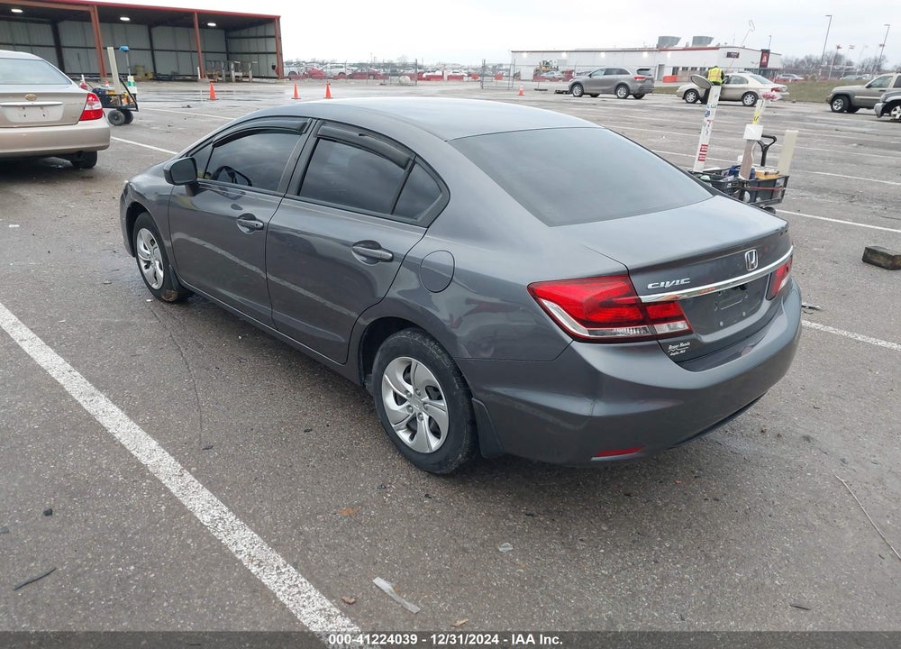 2014 HONDA CIVIC LX VIN: 19XFB2F53EE039263