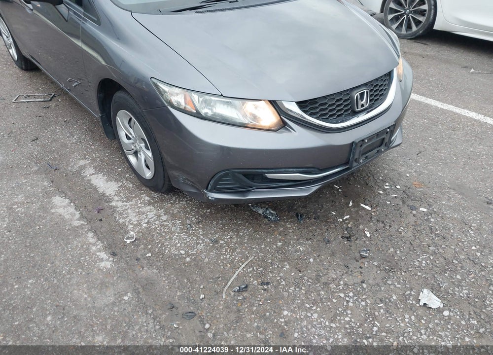 2014 HONDA CIVIC LX VIN: 19XFB2F53EE039263
