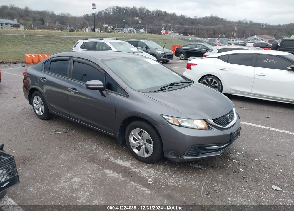 2014 HONDA CIVIC LX VIN: 19XFB2F53EE039263