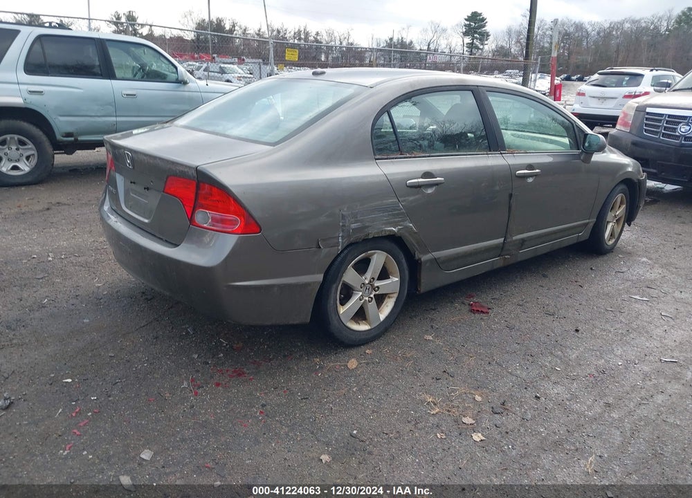 2007 HONDA CIVIC EX VIN: 1HGFA16837L058589
