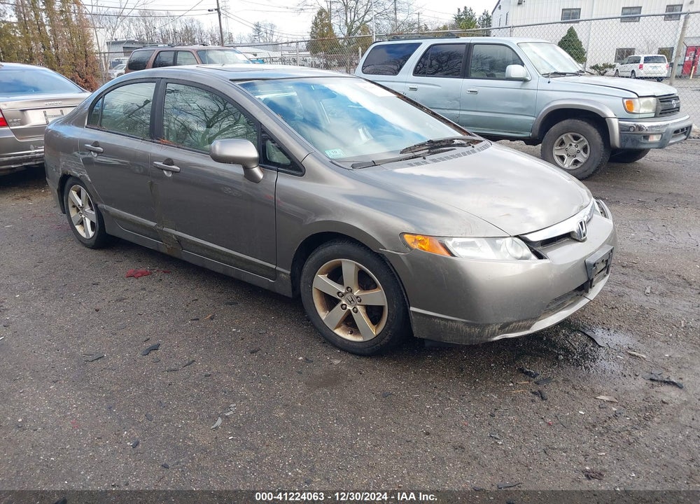 2007 HONDA CIVIC EX VIN: 1HGFA16837L058589