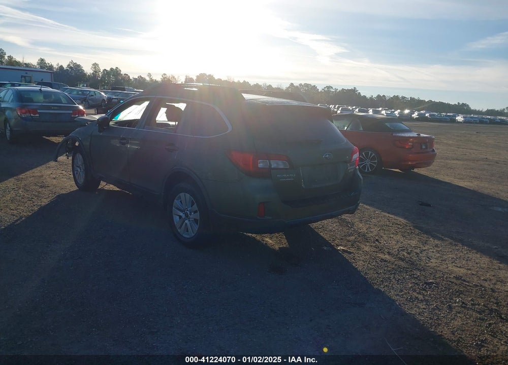 2017 SUBARU OUTBACK 2.5I VIN: 4S4BSAAC6H3298562
