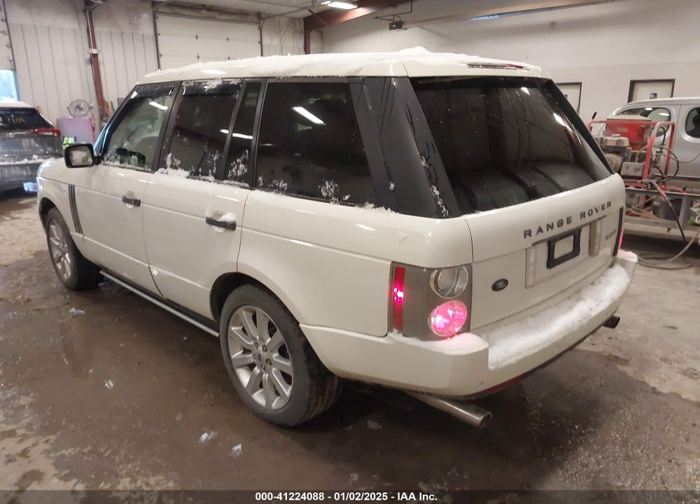 2008 LAND ROVER RANGE ROVER SUPERCHARGED VIN: SALMF13488A269009