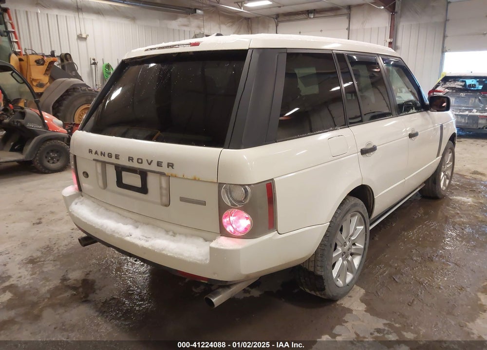 2008 LAND ROVER RANGE ROVER SUPERCHARGED VIN: SALMF13488A269009