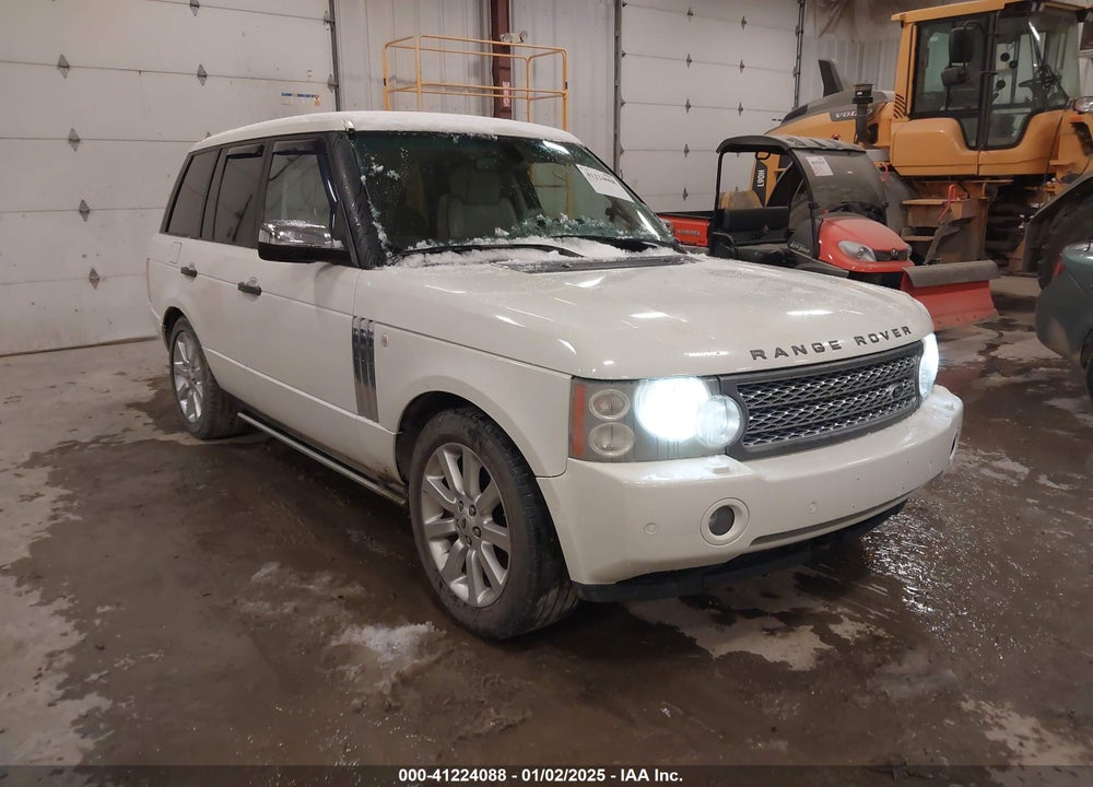 2008 LAND ROVER RANGE ROVER SUPERCHARGED VIN: SALMF13488A269009