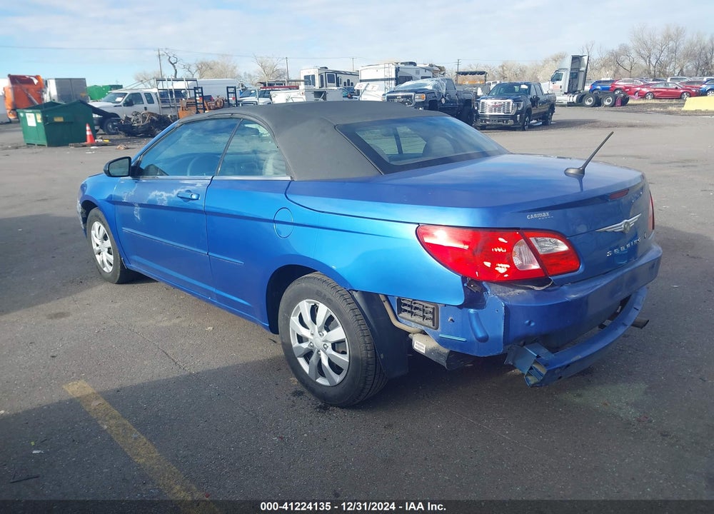 2008 CHRYSLER SEBRING LX VIN: 1C3LC45K18N205089