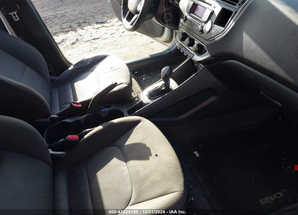2013 KIA RIO VIN: KNADM5A30D6205460