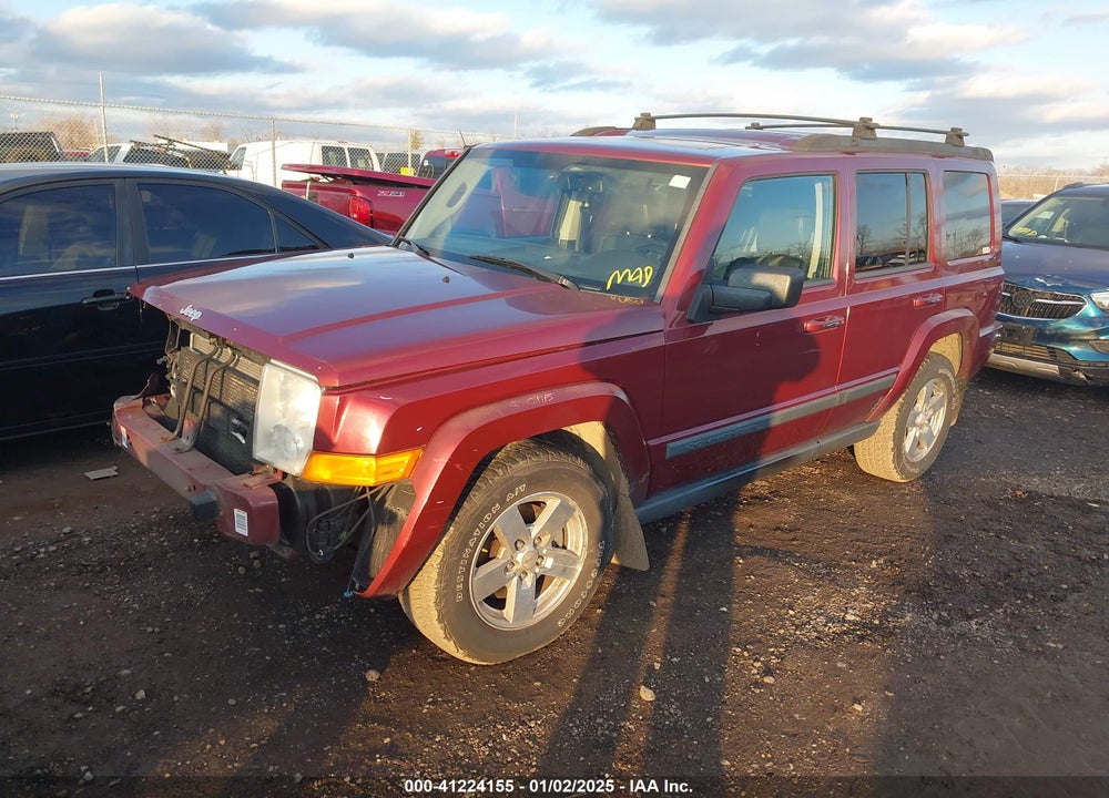 2008 JEEP COMMANDER SPORT VIN: 1J8HG48K88C108154