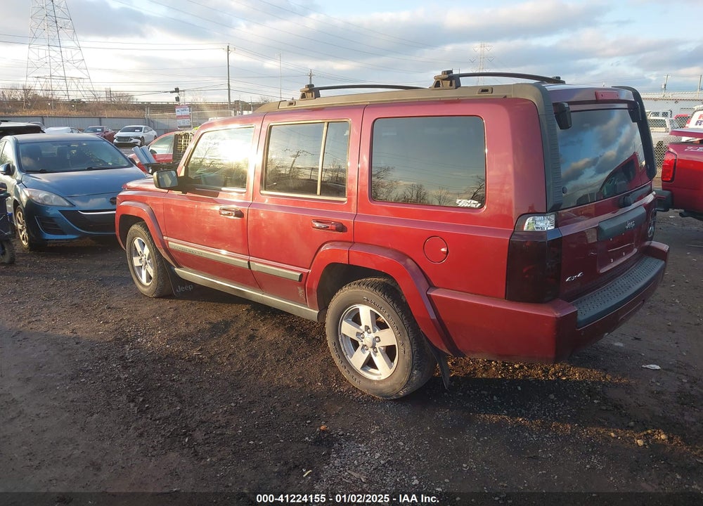 2008 JEEP COMMANDER SPORT VIN: 1J8HG48K88C108154