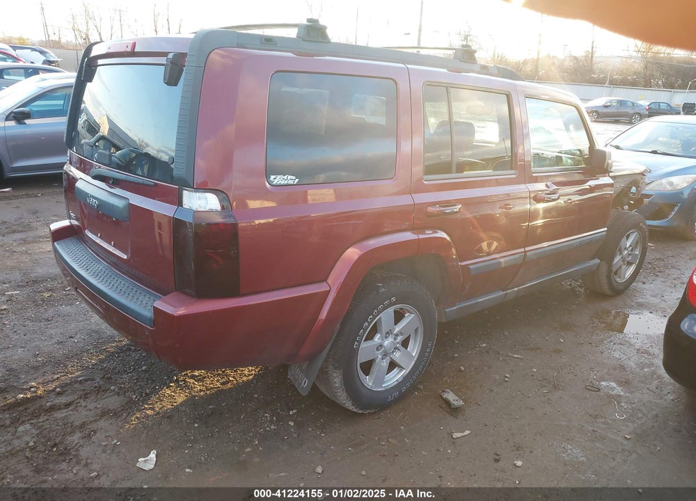 2008 JEEP COMMANDER SPORT VIN: 1J8HG48K88C108154