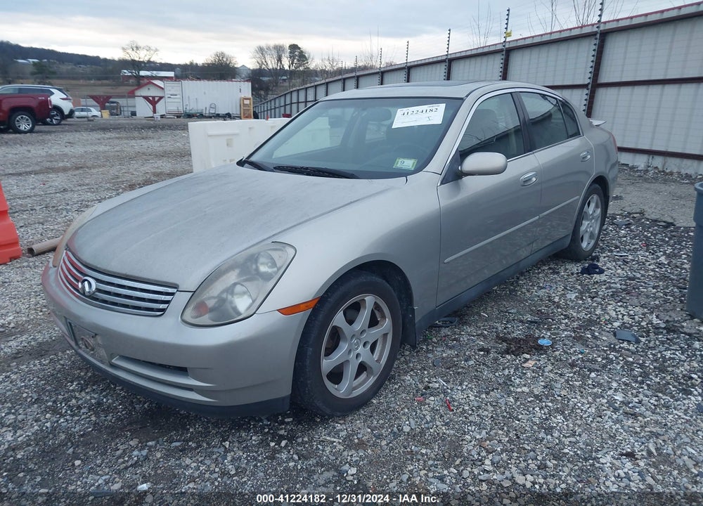 2004 INFINITI G35X VIN: JNKCV51F84M711439