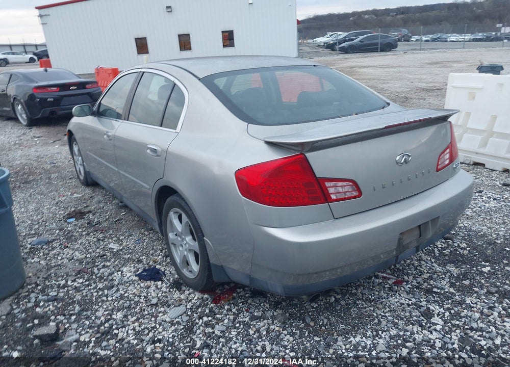 2004 INFINITI G35X VIN: JNKCV51F84M711439