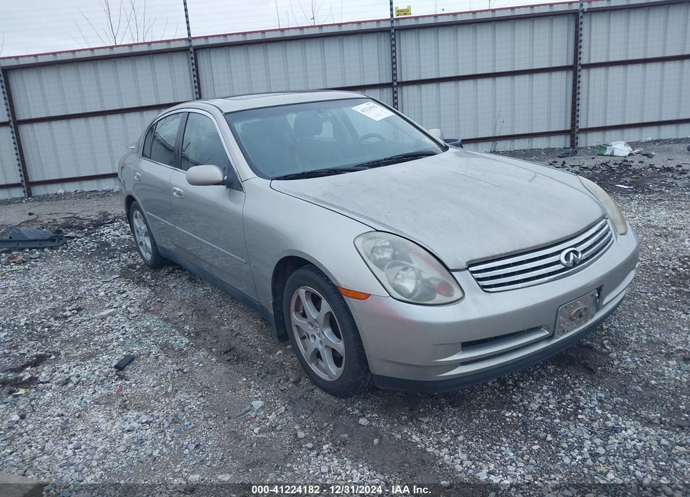 2004 INFINITI G35X VIN: JNKCV51F84M711439