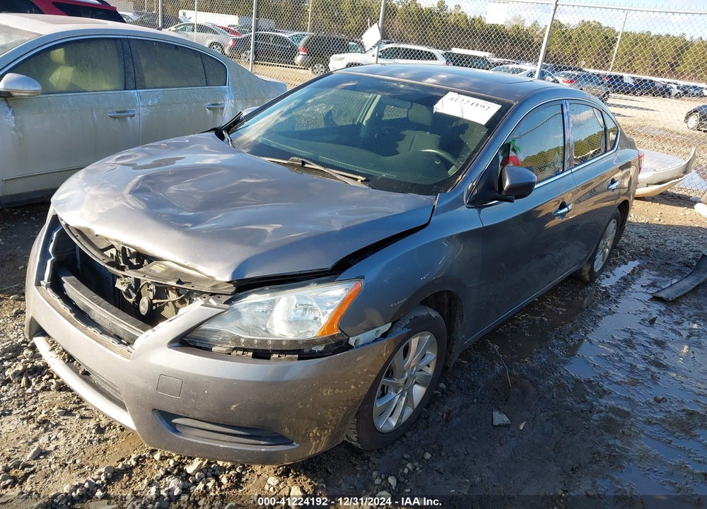 2015 NISSAN SENTRA SV VIN: 3N1AB7APXFY289246