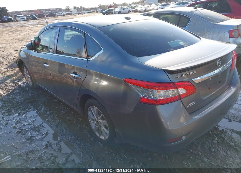 2015 NISSAN SENTRA SV VIN: 3N1AB7APXFY289246
