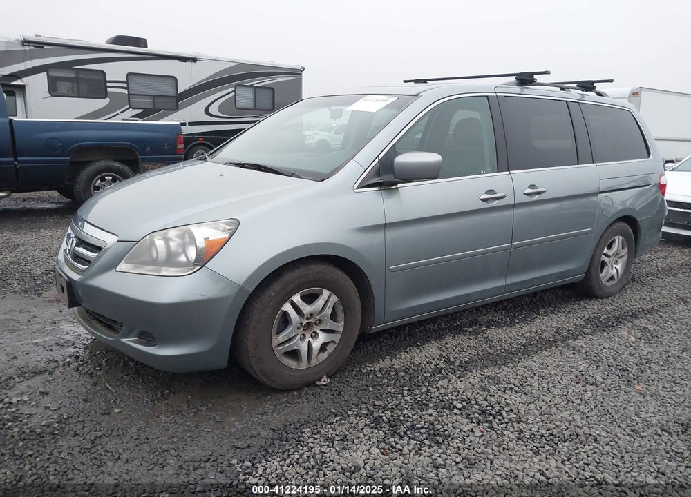 2006 HONDA ODYSSEY EX-L VIN: 5FNRL38736B107037
