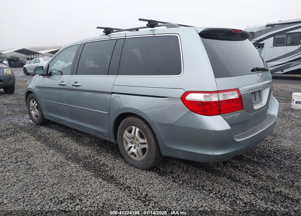 2006 HONDA ODYSSEY EX-L VIN: 5FNRL38736B107037
