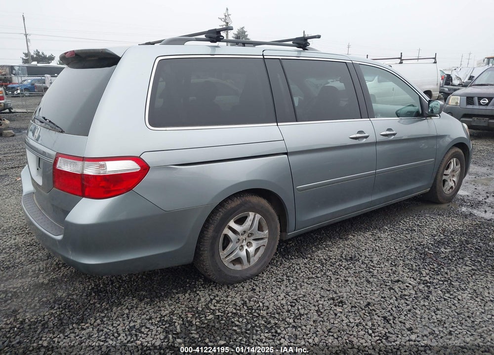 2006 HONDA ODYSSEY EX-L VIN: 5FNRL38736B107037