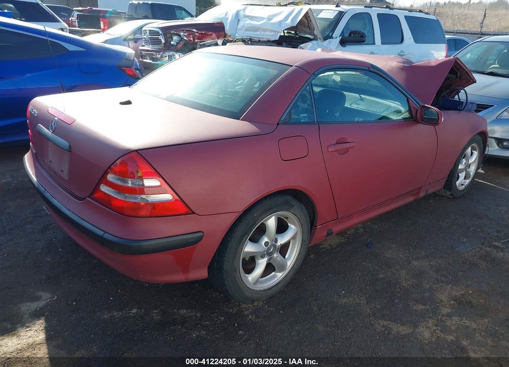 2001 MERCEDES-BENZ SLK 320 VIN: WDBKK65FX1F197839