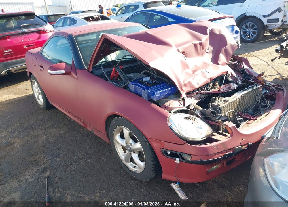 2001 MERCEDES-BENZ SLK 320 VIN: WDBKK65FX1F197839