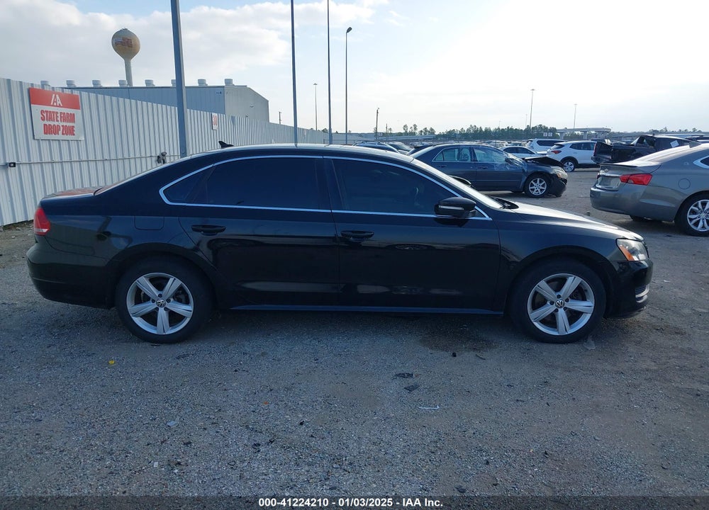 2012 VOLKSWAGEN PASSAT 2.5L SE VIN: 1VWBH7A35CC105099