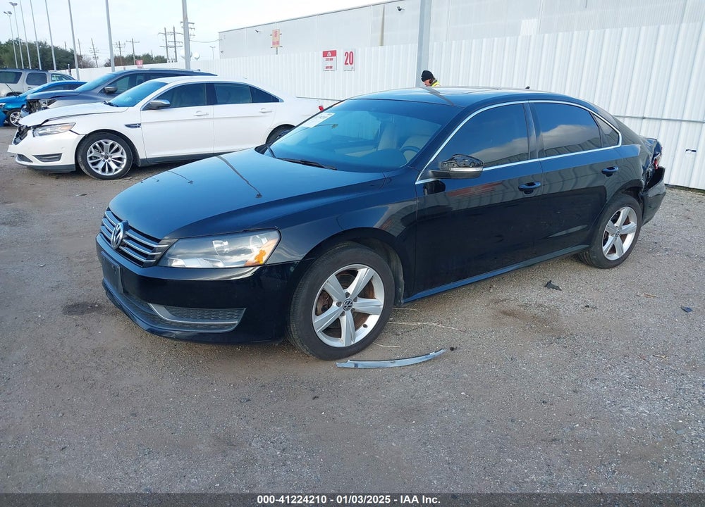 2012 VOLKSWAGEN PASSAT 2.5L SE VIN: 1VWBH7A35CC105099