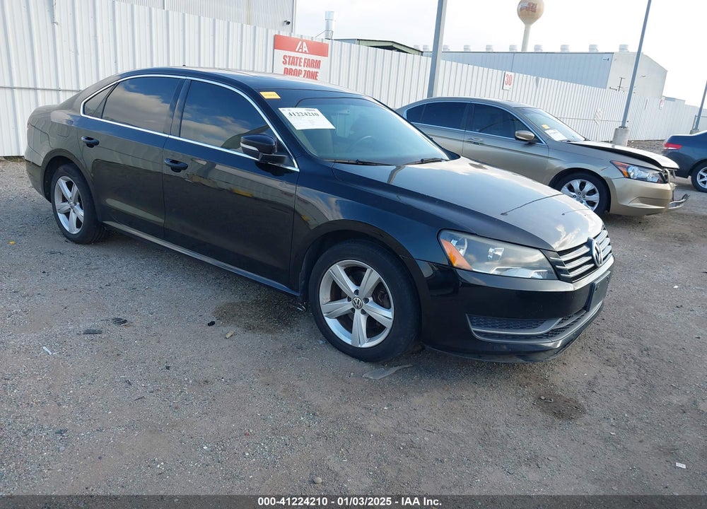 2012 VOLKSWAGEN PASSAT 2.5L SE VIN: 1VWBH7A35CC105099