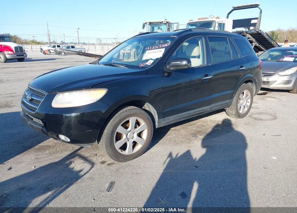 2008 HYUNDAI SANTA FE LIMITED/SE VIN: 5NMSH13E38H192461