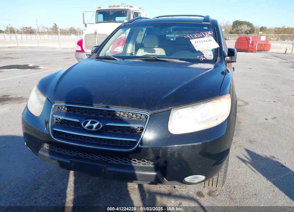 2008 HYUNDAI SANTA FE LIMITED/SE VIN: 5NMSH13E38H192461