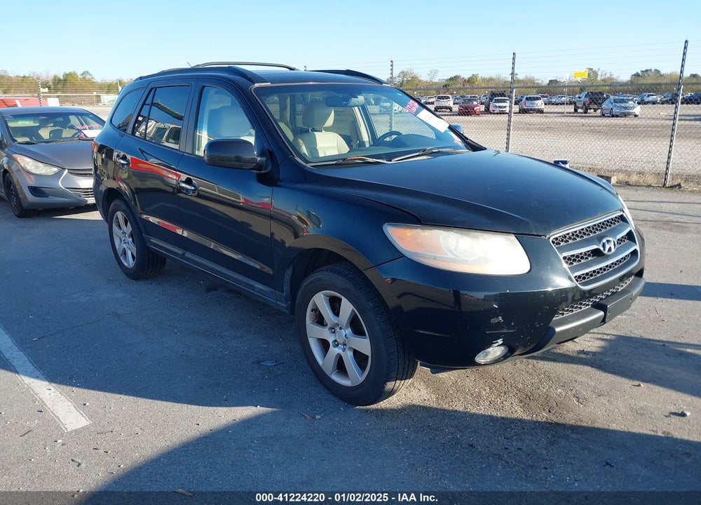 2008 HYUNDAI SANTA FE LIMITED/SE VIN: 5NMSH13E38H192461