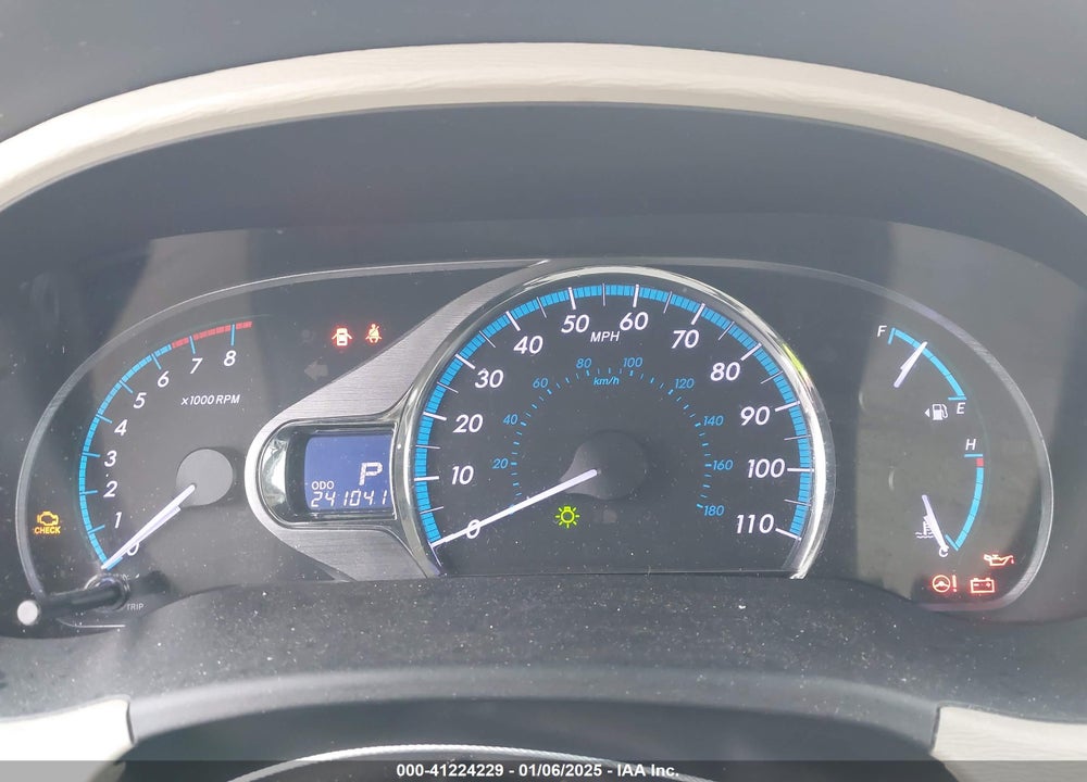 2012 TOYOTA SIENNA XLE V6 8 PASSENGER VIN: 5TDYK3DC5CS267459