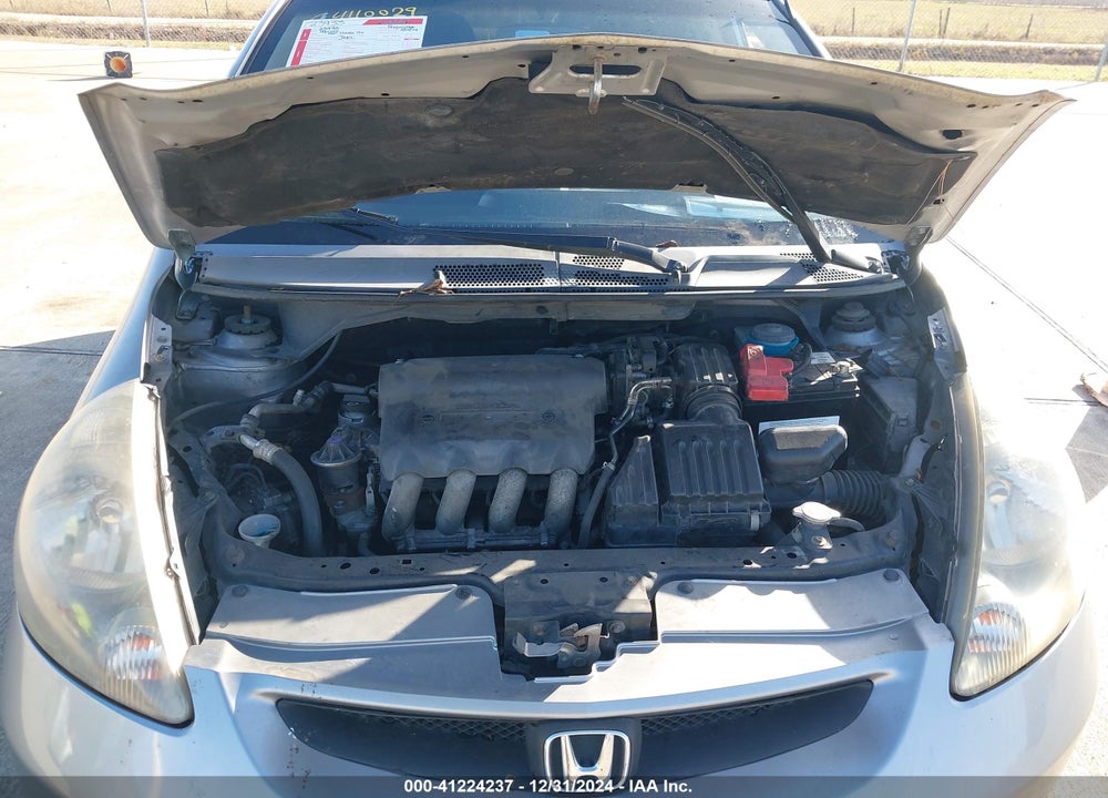 2007 HONDA FIT SPORT VIN: JHMGD38637S059330