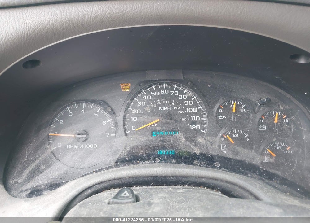 2003 CHEVROLET TRAILBLAZER LS VIN: 1GNDT13S232283609
